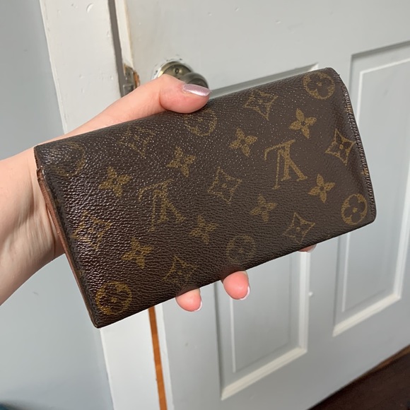 1992 authentic Louis Vuitton monogram Sarah wallet long wallet Continental - Picture 4 of 16